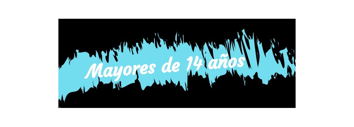 Mayores de 14 años 